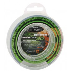 Шоклидер Prologic Bulldozer Mimicry Green Ghost XP 100м 24lbs 11.0кг 0.40