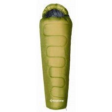 Спальник King Camp Trek 125L -0C зеленый правый