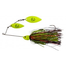 Спиннербейт Savage Gear Da'Bush spinnerbait 32гр №3 yellow silver holo flame