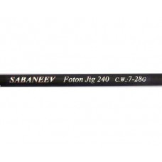 Спиннинг Sabaneev Foton Jig 2.40м 7-28гр