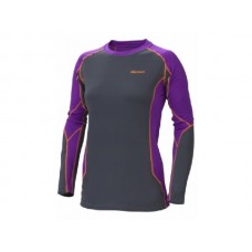 Термобелье Marmot W`ms Midweight crew ls Vibr. Purple/Dk St верх