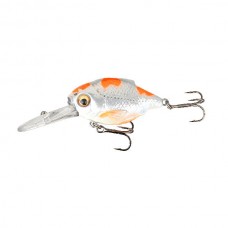 Воблер Savage Gear 3D Crucian Crank 3.4см 3гр F SR 03-Pearl white silver
