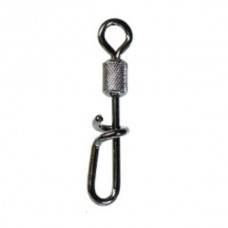 Застежка с вертлюгом UG Ring snap black M